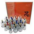 Ensemble de tasses hijama à ventouses de vente chaude avec 6 tasses/12 tasses/18 tasses/24 tasses/32 tasses pour les institutions médicales